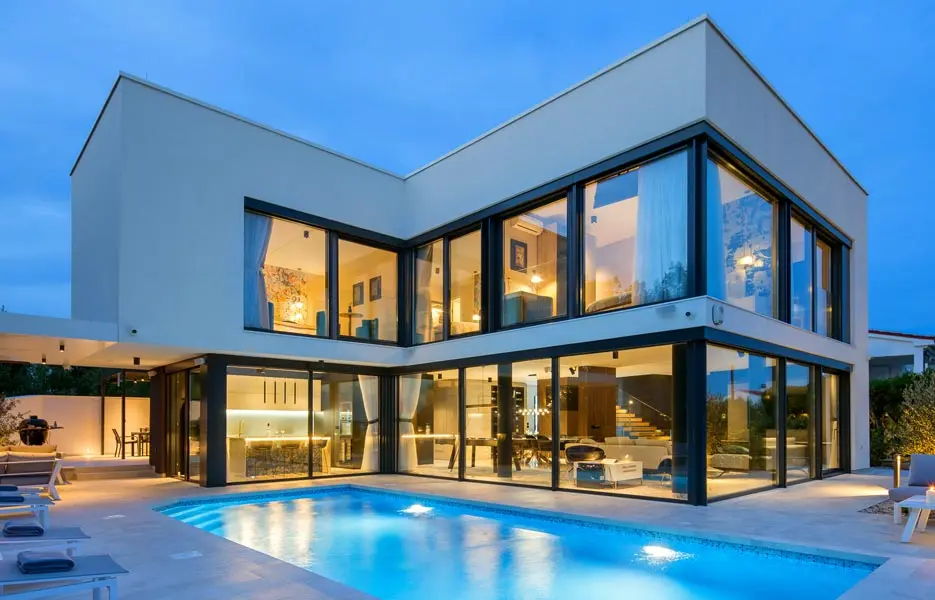 MW Mini villa épület